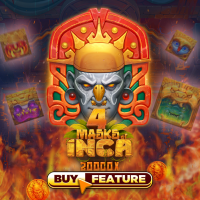 4 MASKS OF INCA