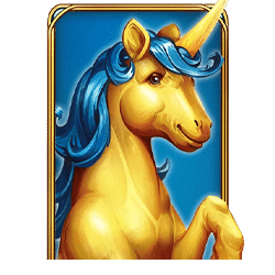 Wild Symbol of Golden Unicorn Deluxe Slot