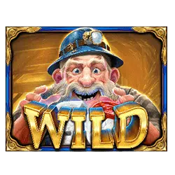 Wild Symbol of Old Gold Miner Megaways Slot