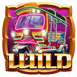 Wild Symbol of Tuk Tuk Thailand Slot