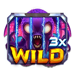 Wild Symbol of Alien Invaders Slot