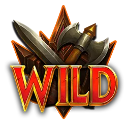 Wild Symbol of Knights vs Barbarians Slot